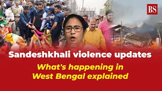 Sandeshkhali violence updates Whats happening in West Bengal explained [upl. by Amek]