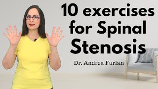 033 Learn Ten HomeBased Exercises and Pain Relief Positions for Lumbar Spinal Stenosis [upl. by Ileek]