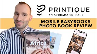 NEW Printique Mobile EasyBooks  Photo Book Review [upl. by Ocko]