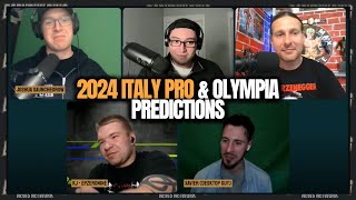 2024 Italy Pro amp HEATED Olympia Predictions  Bodybuilding amp Friends [upl. by Till]