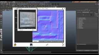 Normal maps for 2D based textures and tools  Maya [upl. by Refotsirk320]