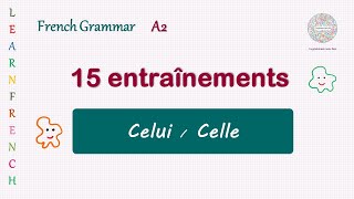 Questions des pronoms démonstratifs singuliers  A2  French grammar [upl. by Venn]