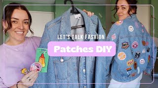 DIY Patches op Spijkerjasje  Mijn Fashion Mood Dit Seizoen  Beautygloss [upl. by Lattie]