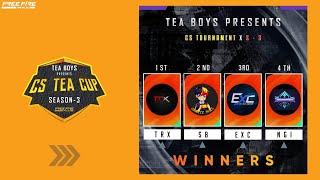 TEA BOYS PRESENTS CS TOURNAMENT  CS TEA CUP SEMIFINAL  DR BOYKA IS LIVE [upl. by Ioyal146]