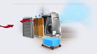 How do Evaporative Air Coolers Work [upl. by Elletnuahc]