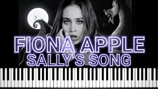 Fiona Apple  Sallys Song Piano Tutorial [upl. by Vera51]