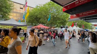 Explore Chatswood StreetFair amp Dinner at Haidilao Chatswood NSW Australia [upl. by Nonnerb918]