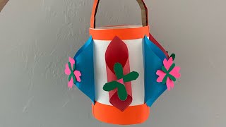 Cute lantern craft from waste [upl. by Landa333]