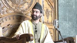 Mirwaiz Umar Farooq delivered Friday sermon today at Jama Masjid Srinagar [upl. by Assenab]