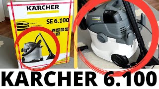 KARCHER SE 6100 Jaki odkurzacz piorący dla domu ODPAKOWANIE UNBOXING SE 6100 nie test [upl. by Jeralee]