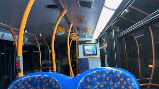 A ride on London Bus route 61 from Bromley North Station to Bromley South Station Lovely voith E400 [upl. by Aknayirp]