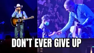 Cody Johnson Brought to Tears On Stage After Sharing Emotional Moment with Transplant Survivor [upl. by Artenal]