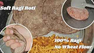 रागी रोटी  Soft Ragi Roti with my Dadi’s tips and tricks  How to Make Soft Ragi Roti  Nachni Roti [upl. by Yttap791]