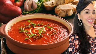 Roasted Tomato amp Red Pepper Soup [upl. by Marilla476]