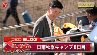 【今日のカープ】日南秋季キャンプ8日目。大出世した広池浩司さんが出現…他（2024年11月13日） [upl. by Zinah]