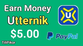 Utternik Opinion Rewards‏  Make money online [upl. by Marion]