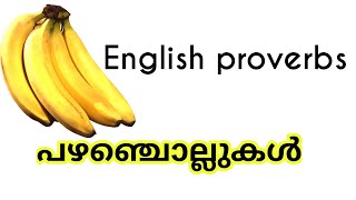 English proverbs pazhamchollu English Malayalam pazhamchollu [upl. by Eenwahs246]