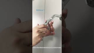 10s DIY Installation Tutorial for Beginners  How to Install Handheld Shower Head Without Plumbers [upl. by Enavi]