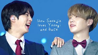 how seokjin loves yoongi and back [upl. by Angeli]