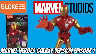 Blokees Marvel Heroes Galaxy Version Episode 1 Review [upl. by Plossl]