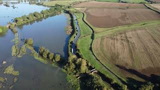 floods in Oxfordshire sept 2024 Best viewed on big telly [upl. by Haelak]