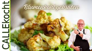 Blumenkohl in Ei und Butter gebraten  Tradition pur  Omas Rezept [upl. by Amilah229]