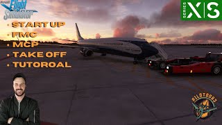 BEGINNERS GUIDE FOR THE PMDG 737 IN MSFS2020 EASY TUTORIAL FOR START UP FMC MCP AND TAKE OFF [upl. by Durgy]