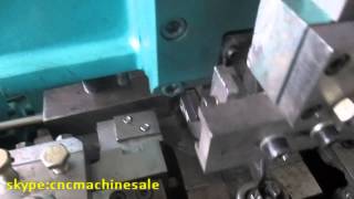 Automatic High Strength Round Chain Links Production Line Chain Bending and Welding Machine [upl. by Ataeb337]