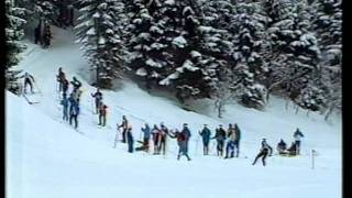 SkidVM 1987  Oberstdorf  4x10 km hela loppet [upl. by Lanam]