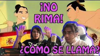 Reacción Doblaje Latino vs Español MULAN ¡HOMBRES DE ACCIÓN disney mulan hombresdeaccion [upl. by Ful]