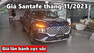 🔴 Cập nhật giá xe Hyundai Santafe tháng 112023  Giá lăn bánh cực sốc [upl. by Llerahs622]