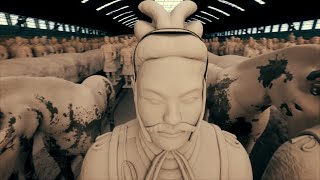 See The Chinese Terracotta Army As It Originally Appeared In Stunning Colors [upl. by Aihsenyt87]