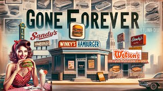 Old Fast Food Chains FOREVER GONE [upl. by Most811]