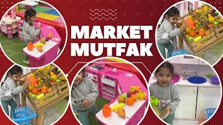 Asenat Market Alışverişi ve Mutfak yemek yapmak  Bebefinn MrBeast HYBELABELS yem [upl. by Ruscio]