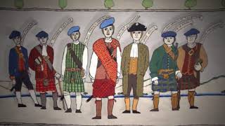 The Prestonpans Tapestry Animated  Part 1 of 3 [upl. by Waldron32]