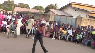 quotAfrican Dancequot Dundunba 4 Community African Drum and Dance party in Guinea West Africa [upl. by Riegel976]