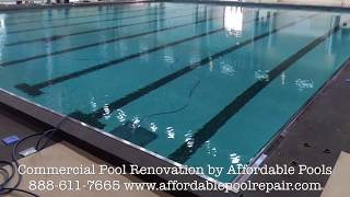 Copy of Commercial Pool Restoration by Affordable Pools 8886117665 wwwaffordablepoolrepaircom [upl. by Wiersma]