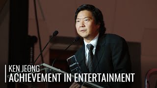 Ken Jeong Wins Achievement in Film amp Television at the 2009 Unforgettable Gala [upl. by Ardnovahs980]