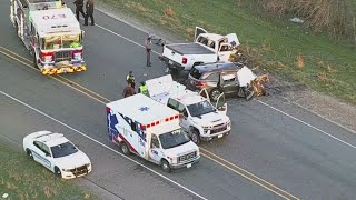 What caused the fatal Johnson County car collision that killed six and injured three more [upl. by Karlee387]