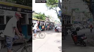 kolkata india Tram  Calcutta Tramway  CTC  Kolkata Vlog  Walking In Calcutta  Viral Shorts [upl. by Bernie]