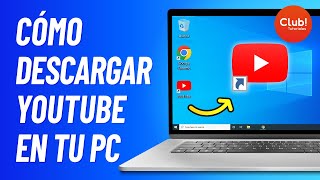 Como Descargar YouTube en Laptop y PC 2024  Windows 781011 [upl. by Jochebed]