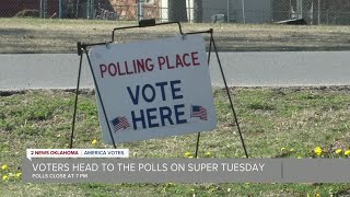 Voters head to the polls on Super Tuesday [upl. by Mallen321]