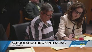 Parents sentenced in sons Michigan deadly school shooting [upl. by Enirhtak396]