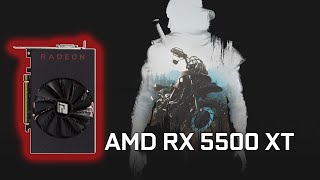 AMD RX 5500 XT 4GB  DAYS GONE 2019 [upl. by Gillan]