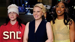 Kate McKinnon and Billie Eilish are Bringing the Christmas Spirit to SNL [upl. by Brana991]