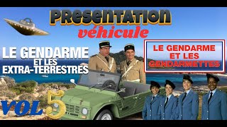 Présentation véhicule filmsérie Vol5Le gendarme et les extraterrestresles gendarmettes [upl. by Hollinger74]