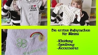 Die ersten Sachen fürs Baby [upl. by Adeirf]