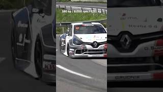 580 hp Clio Proto 🔊 hillclimb renaultclio prototype turbo shorts [upl. by Eelano]