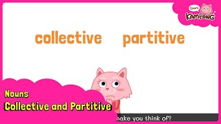 English Educational Videos for Kids  Grammar  Collective Nouns and Partitives [upl. by Shirah]