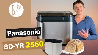 Panasonic SDYR2550 Brotbackautomat Einer der besten  2023 Zutaten rein Brot raus So simpel [upl. by Nujra]